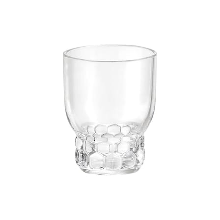 Verre Jellies Family plastique transparent / Small - H 11 cm - Kartell