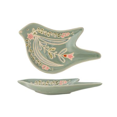 Coupelle Rosalynde céramique vert / 14 x 8 cm - Bloomingville