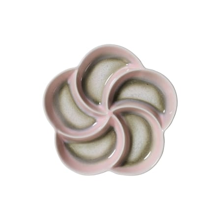 Piatto da aperitivo 70s ceramics ceramica rosa / Ø 20 cm - HK LIVING