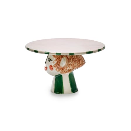 Alzata per dolci Tarte de Bobonne ceramica multicolore / Piccolo - Ø 17,5 cm - Serax
