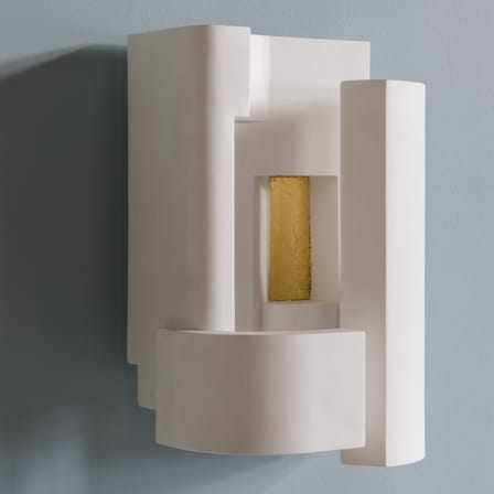 Applique Soul Story 5 / LED - Plâtre & feuille d'or - DCW éditions