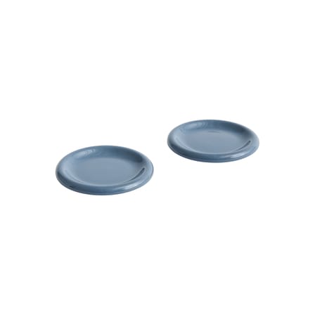 Set de 2 assiettes à dessert Barro céramique / Ø 18 cm - Hay