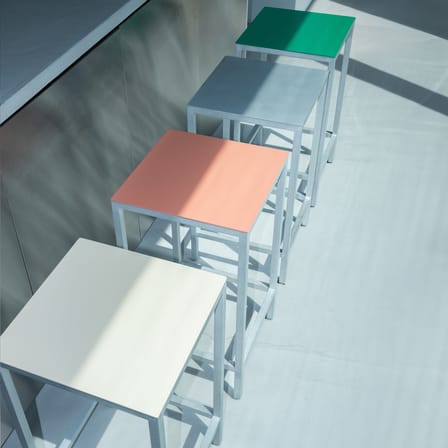 Barhocker Alu Stool metall weiß / Medium - H 65 cm - valerie objects