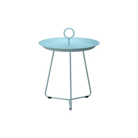 Beistelltisch Eyelet Small metall blau / Ø 45 x H 46,5 cm - Houe