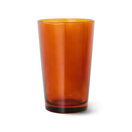 Bicchiere 70s glassware vetro arancione / Set di 4 - 43 cl - HK LIVING