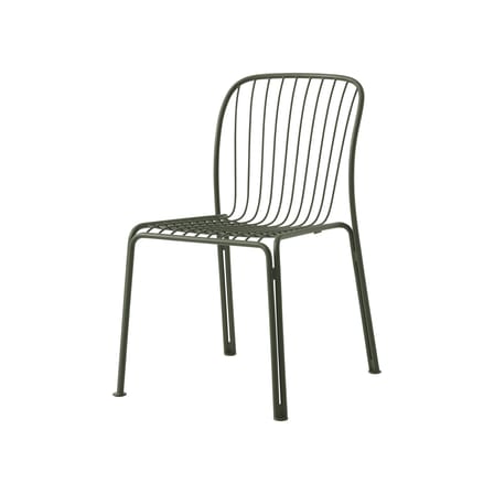 Chaise Thorvald SC94 métal vert - &tradition
