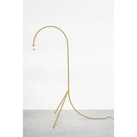Lampadaire Standing Lamp n°1 métal jaune / H 190 cm - valerie objects