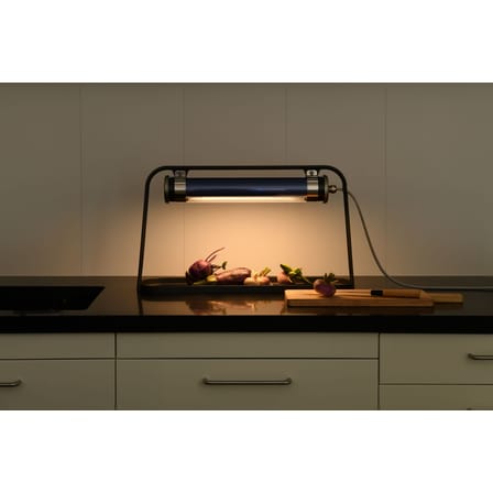 Lampe d'extérieur Astrup LED métal noir / L 60 cm - SAMMODE STUDIO