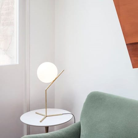 Lampe de table IC T1 High verre métal / H 53 cm - Michael Anastassiades, 2014 - Flos