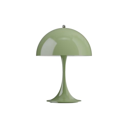 Lampe sans fil rechargeable Panthella 250 plastique vert / LED -  Ø 25 cm - Louis Poulsen