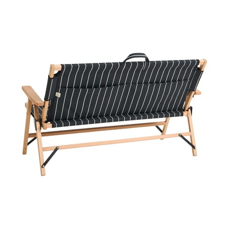 Gartensofa 2-Sitzer Outdoor Market textil schwarz / B 117 cm - Jasper Morrison - Hay