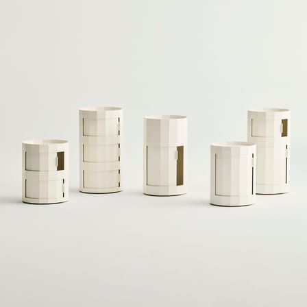 Rangement Facet High / H 65 cm - 3 portes - Hay