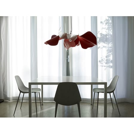 Suspension Papavero Large métal rouge / Ø 90 cm - Opinion Ciatti