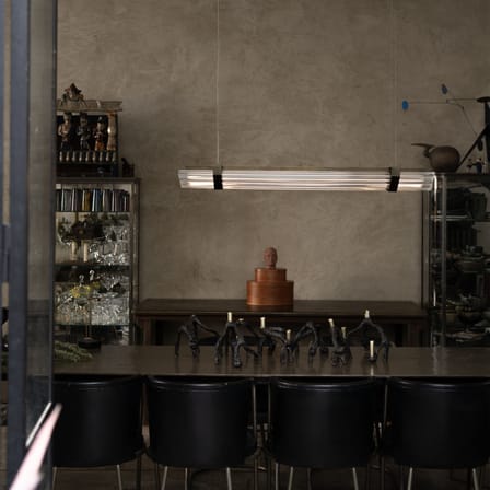 Suspension Seagull LED transparent / L 120 cm - DCW éditions