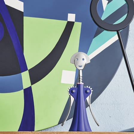 Tire-bouchon Anna G. plastique bleu / Colour Tales - Alessi