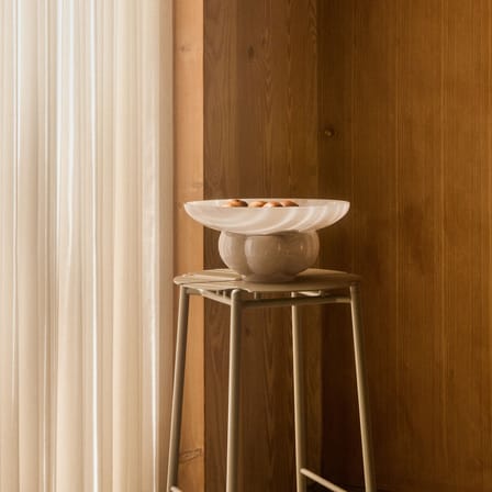 Schale Uva glas beige / Ø 33 cm - AYTM