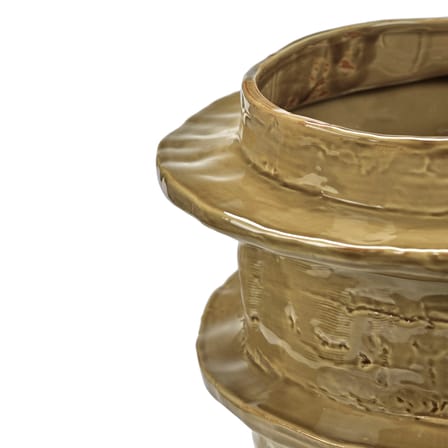 Vase Molly 03 céramique jaune / Ø 32 x H 46.5 cm - Serax