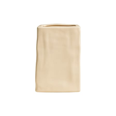 Vase Nomad céramique beige / 10 x 12 x H 18 cm - Maison Sarah Lavoine