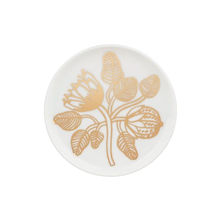 Assiette à mignardises Tiara céramique or / Ø 13.5 cm - Marimekko