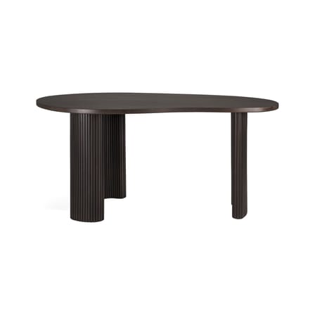 Bureau Boomerang bois naturel / 160 x 83 cm - Acajou massif - Ethnicraft