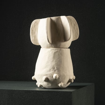 Cache-pot Molly 8 céramique beige / Ø 23 x H 17 cm - Serax