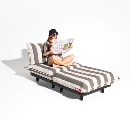Bain de soleil Paletti tissu marron / L 100 x P 190 cm - Fatboy