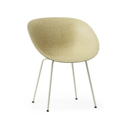 Fauteuil Mat / Chanvre - Pieds acier - Normann Copenhagen