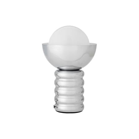 Lampe de table Spike métal argent / Ø 20 x H 32 cm - Bloomingville