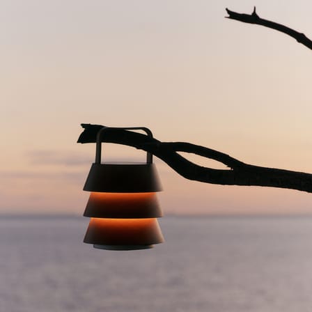 Lampe sans fil rechargeable Luver bois naturel - Ferm Living