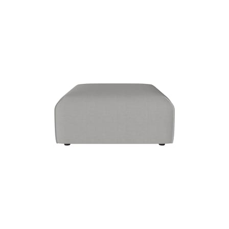 Pouf d'extérieur Arke tissu gris / Canapé de jardin modulable - 90 x 90 cm - Bolia