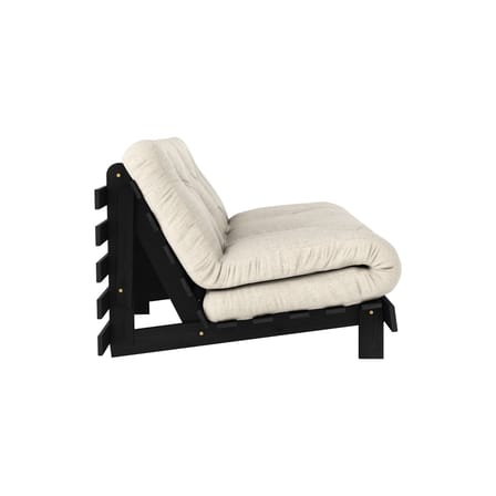 Canapé convertible Roots / L 160 cm - 3 positions / Structure noire - KARUP DESIGN