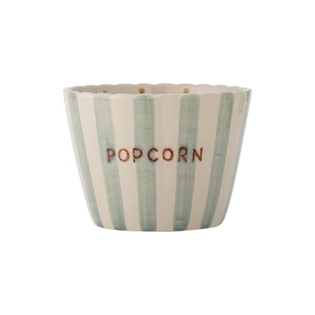 Chip - Pop Corn Salad bowl ceramic blue / Ø 17.5 x H 13.5 cm - Bloomingville