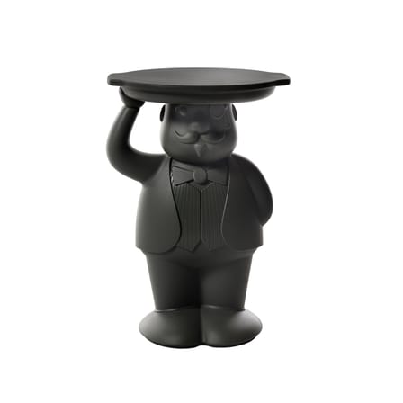 Table d'appoint Ambrogio plastique noir / 42,5 x 38,5 x H 60,5 cm - Slide