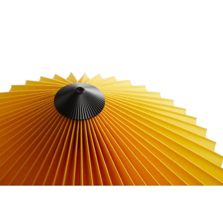 Matin Small LED Table lamp textile yellow / LED - H 38 cm - Fabric & metal - Hay