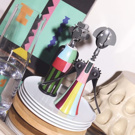 Tire-bouchon Alessandro M. - Parade  / Alessandro Mendini, 1994 - Edition limitée - Alessi