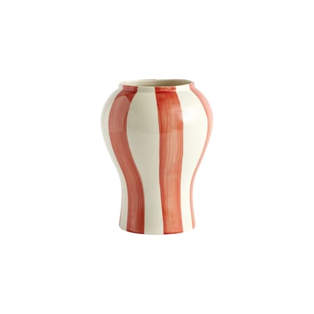 Vase Sobremesa Small céramique rouge / Ø 19 x H 22 cm - Grès - Hay