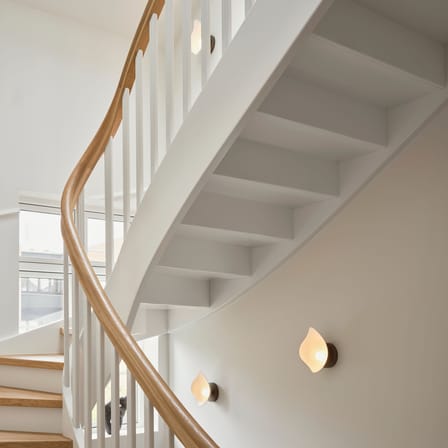 Applique Florii 1 LED plastique blanc - NUURA