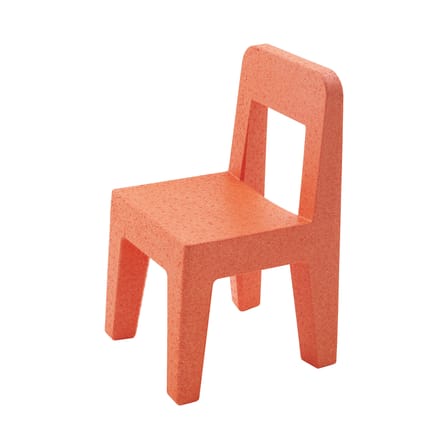 Chaise enfant Seggiolina Pop orange / Enzo Mari 2004 - Magis