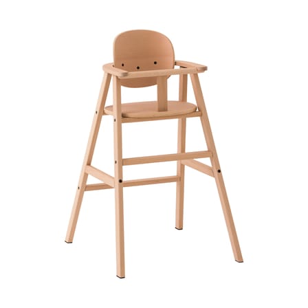 Chaise haute évolutive Growing Green bois naturel / 3 positions : de 6 mois à 6 ans - NOBODINOZ