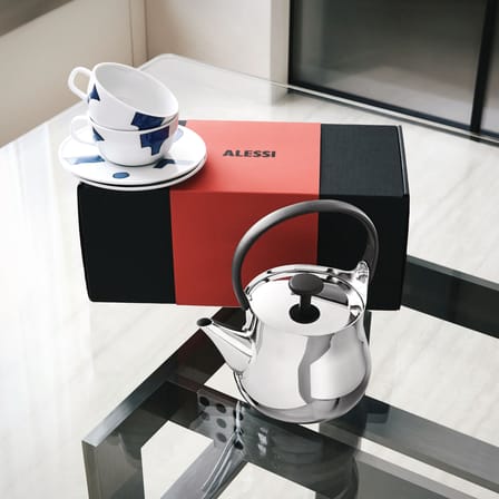Coffret Alessi & Tea / Bouilloire & 2 tasses - Alessi