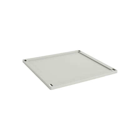 Couvercle  plastique gris / Pour panier Colour Crate Large Square 43 x 43 cm - Hay