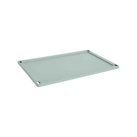 Couvercle  plastique vert / Pour panier Colour Crate Large 35,5 x 54,5 cm - Hay