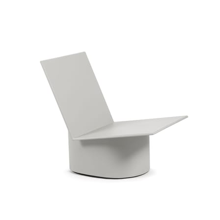 Fauteuil bas Valerie métal gris - Serax