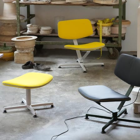 Fauteuil pivotant Arba / Tissu - Bouroullec, 2024 - raawii