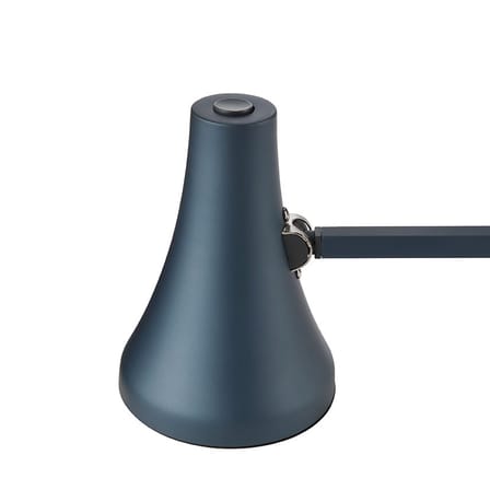 Lampe de table 90 Mini Mini LED métal bleu gris / Branchement secteur ou USB - Anglepoise