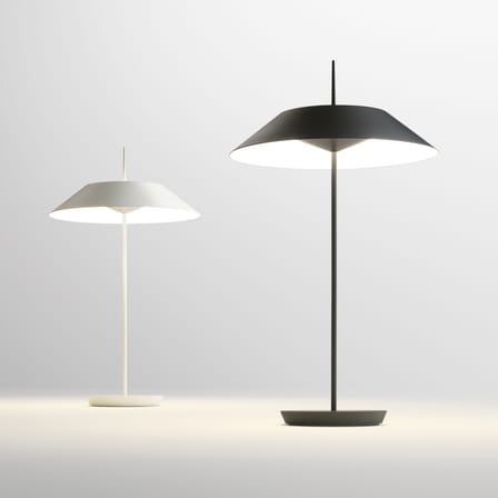 Lampe de table Mayfair LED noir / H 52 cm - Vibia