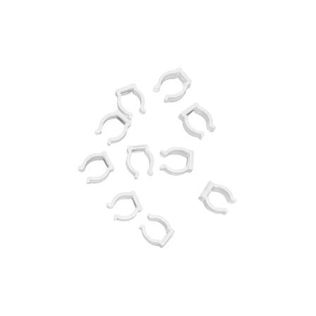 Zubehör  plastikmaterial transparent / 10 transparente Clips für Flex Tube Lichterketten - STUDIO ABOUT