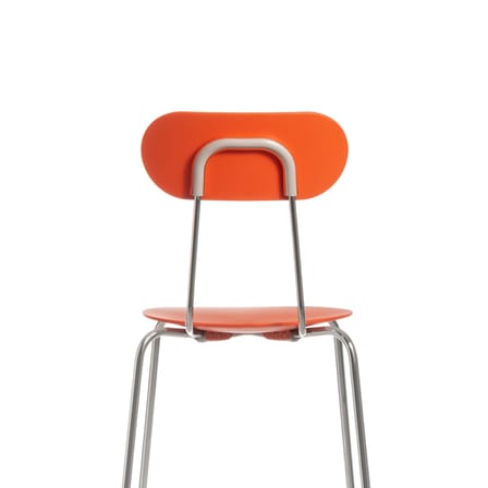 Chaise de bar Mariolina orange / H 66 cm - Magis