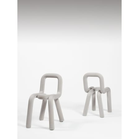 Accessoire  tissu gris / Housse interchangeable pour chaise Bold - Moustache