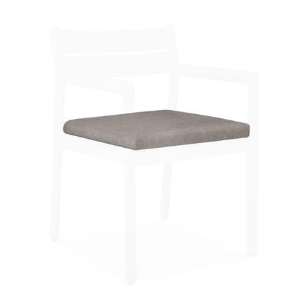 Accessoire  tissu bois gris / Coussin d'assise pour chaise & fauteuil de repas Jack Outdoor - Ethnicraft
